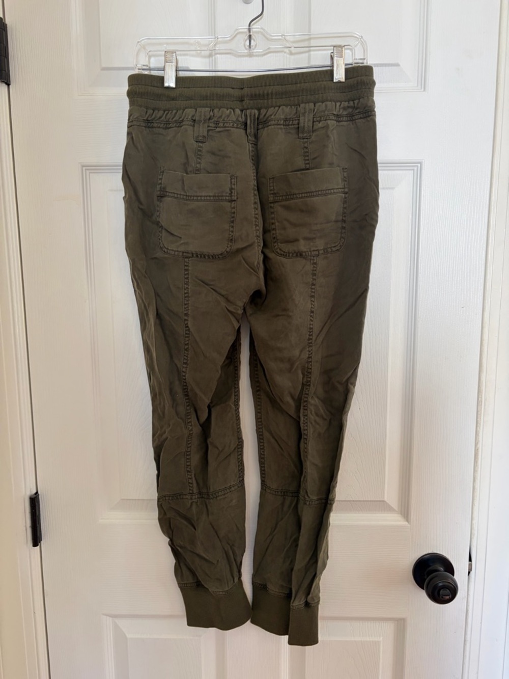 Anthropologie Pilcro women's Olive Drawstring Jogger Pants xs - Picture 5 of 6